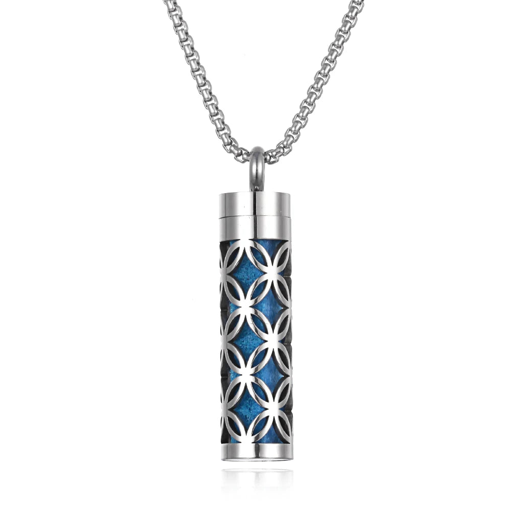 Aromatherapy Necklace; Scented Open Locket Jewelry