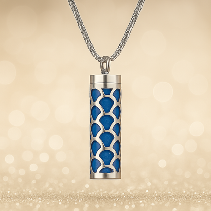 Aromatherapy Necklace; Scented Open Locket Jewelry