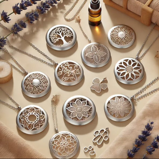 Aromatherapy Necklace; Perfume Locket